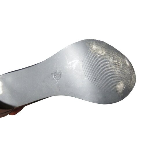 Charlotte Russe Rebekah Black Vegan Leather ankle strap pumps sz 8 - Picture 11 of 13